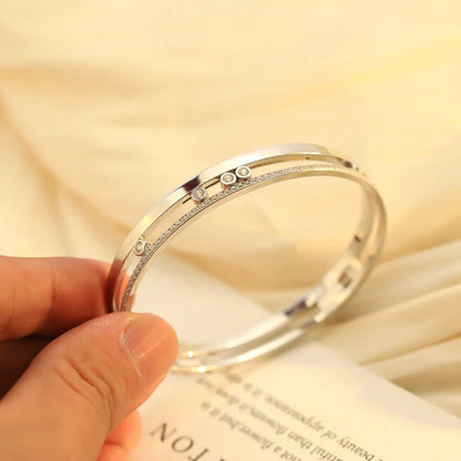 [⭐Renara]Move Romane Diamond Bangle Bracelet