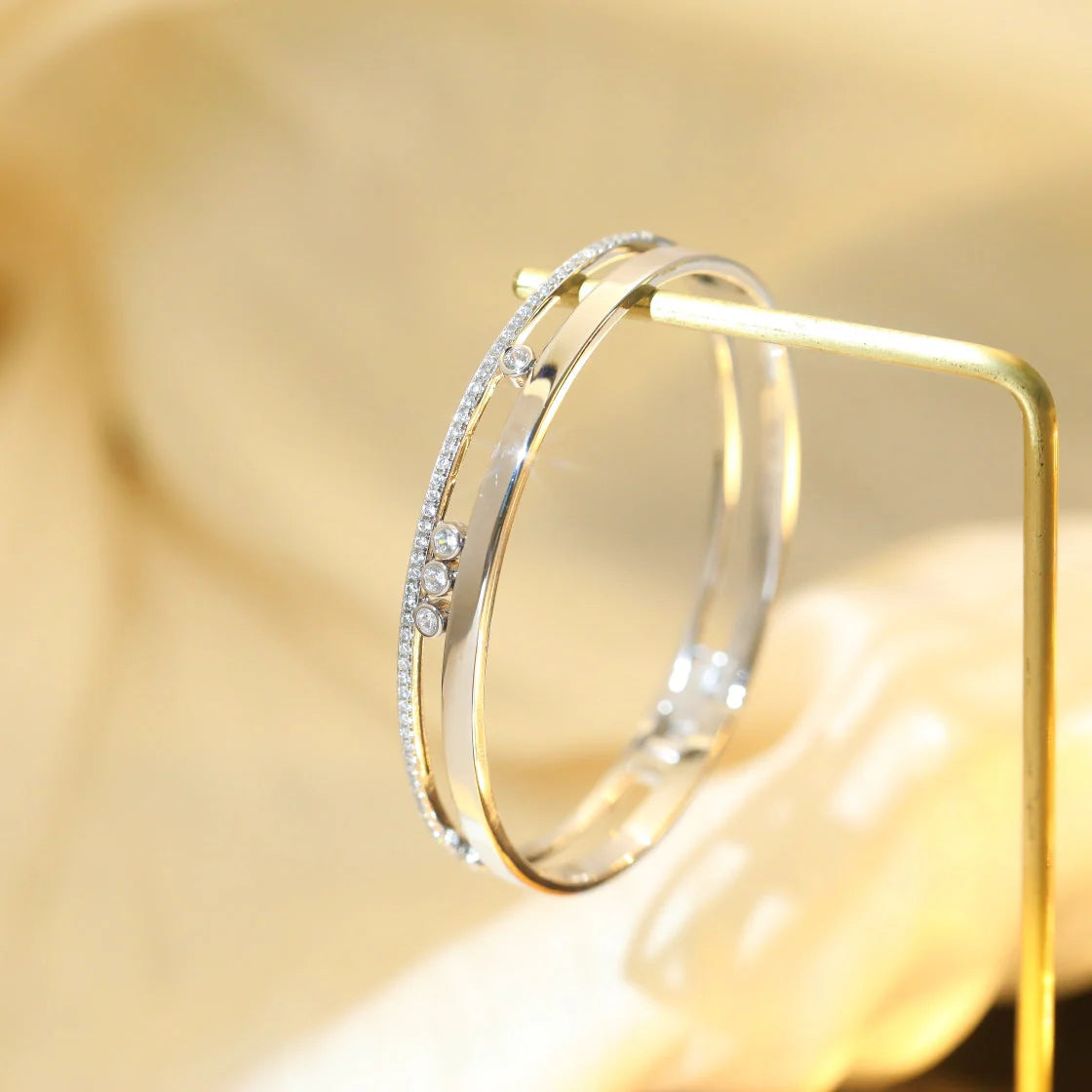 [⭐Renara]Move Romane Diamond Bangle Bracelet