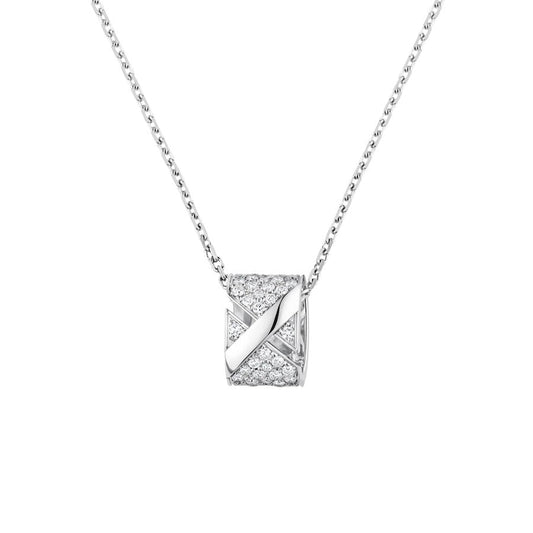 [⭐Renara]LIENS EVIDENCE DIAMOND PAVED NECKLACE