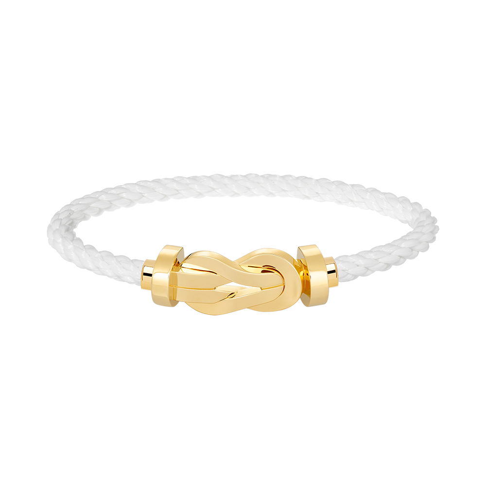 [⭐Renara]CHANCE LARGE 8 FIGURE BUCKLE NO DIAMOND BRACELET GOLD