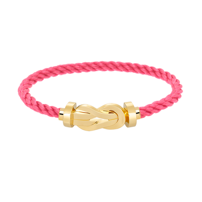 [⭐Renara]CHANCE LARGE 8 FIGURE BUCKLE NO DIAMOND BRACELET GOLD