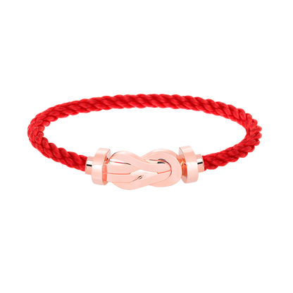 [⭐Renara]CHANCE LARGE 8 FIGURE BUCKLE NO DIAMOND BRACELET ROSE GOLD