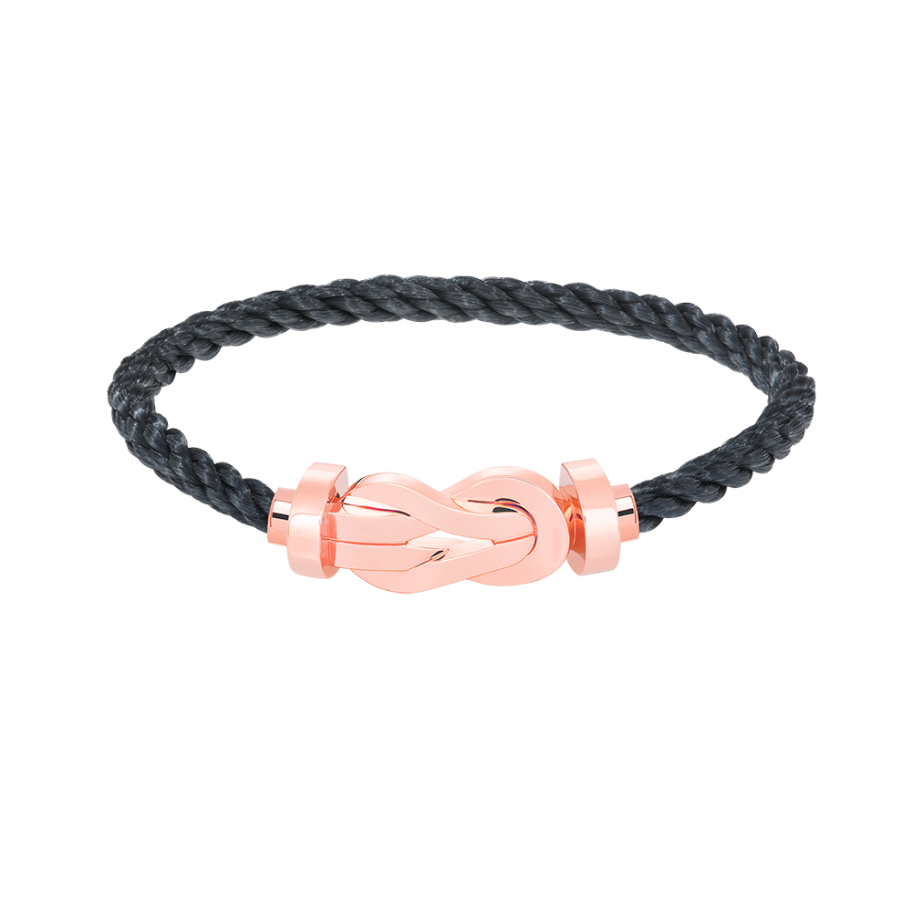 [⭐Renara]CHANCE LARGE 8 FIGURE BUCKLE NO DIAMOND BRACELET ROSE GOLD