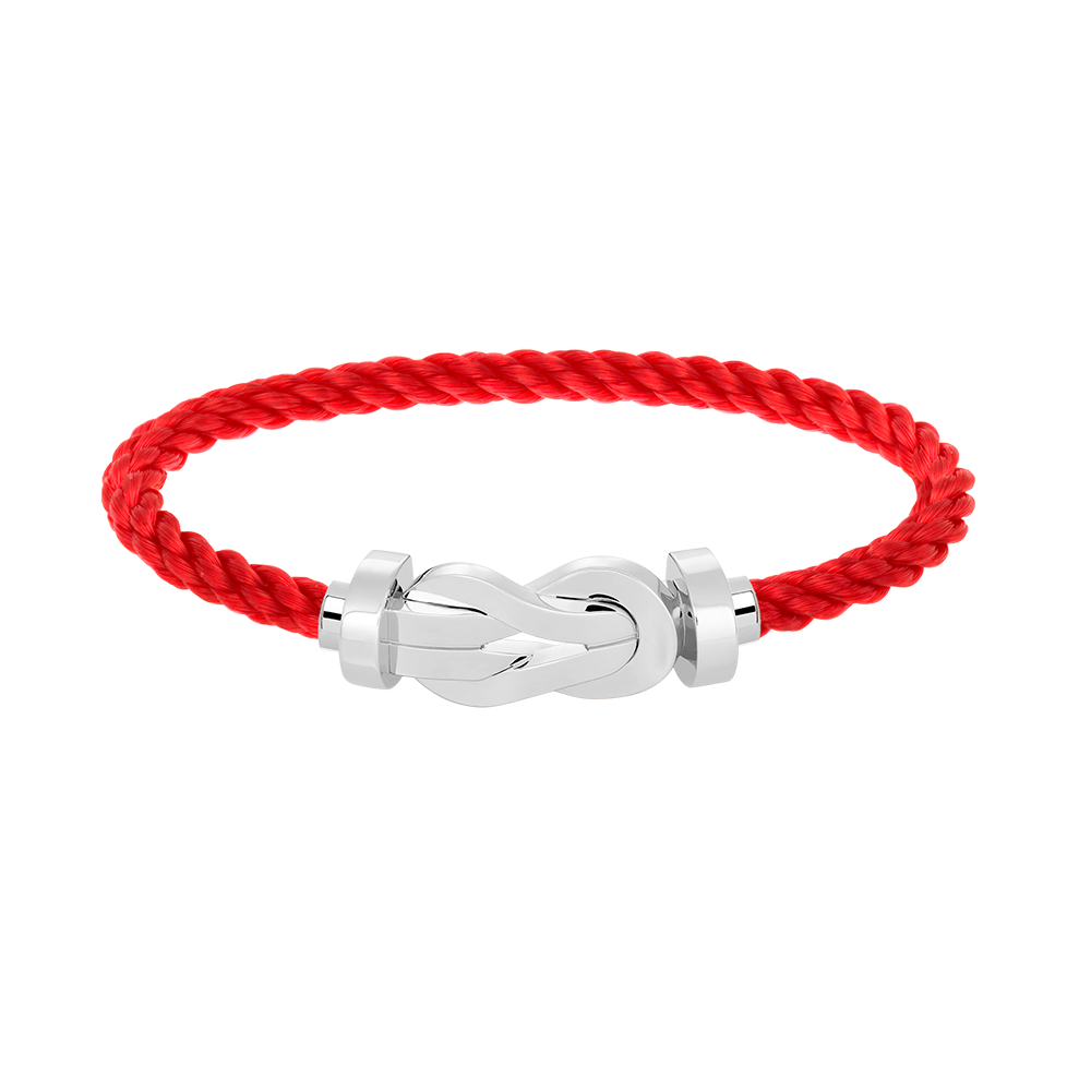 [⭐Renara]CHANCE LARGE 8 FIGURE BUCKLE NO DIAMOND BRACELET SILVER