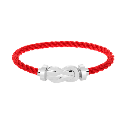 [⭐Renara]CHANCE LARGE 8 FIGURE BUCKLE NO DIAMOND BRACELET SILVER