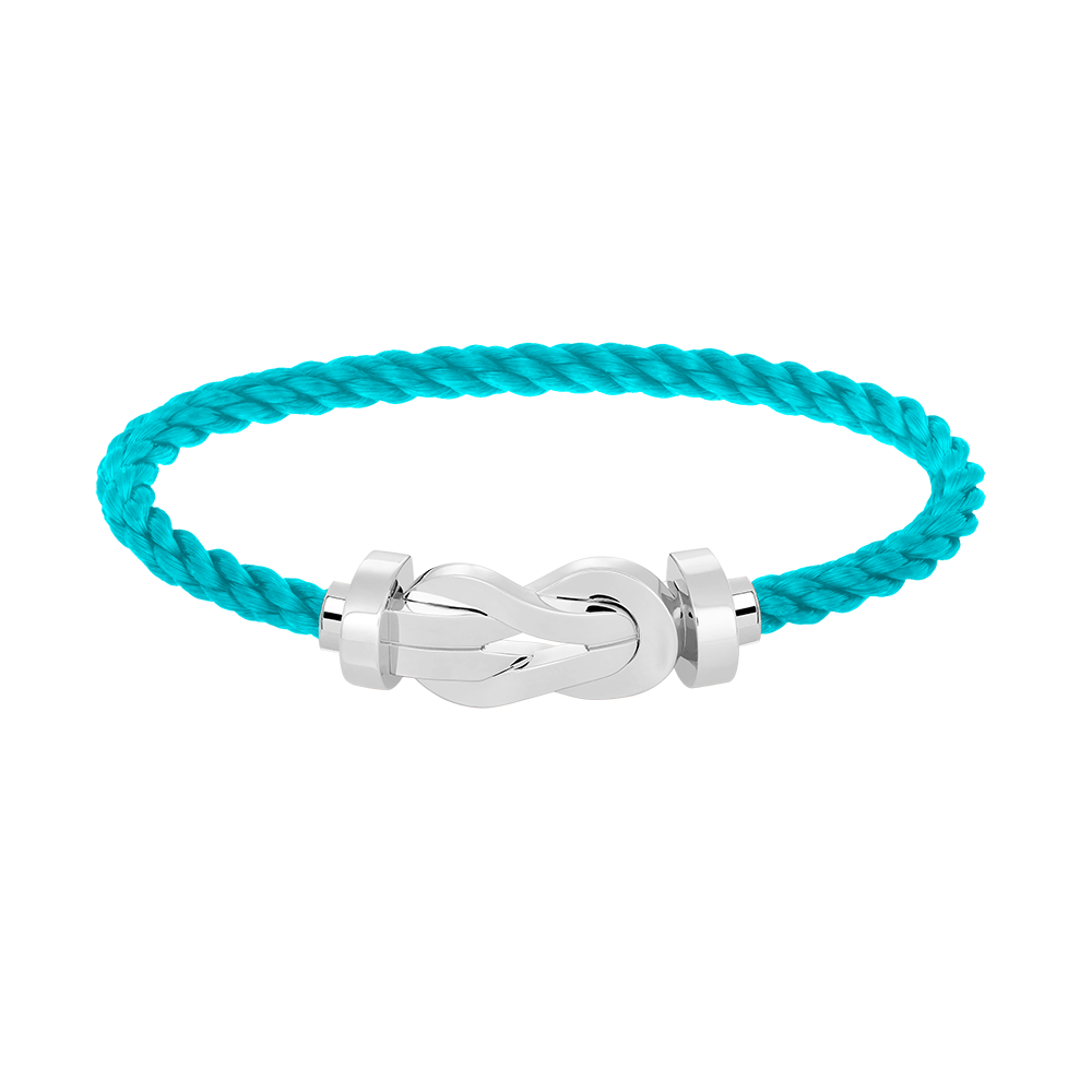 [⭐Renara]CHANCE LARGE 8 FIGURE BUCKLE NO DIAMOND BRACELET SILVER