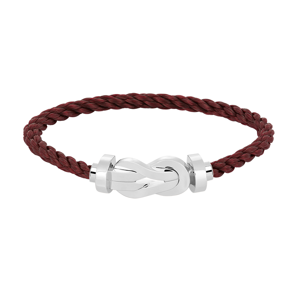 [⭐Renara]CHANCE LARGE 8 FIGURE BUCKLE NO DIAMOND BRACELET SILVER