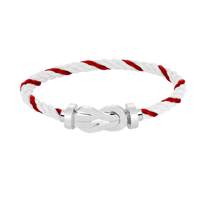 [⭐Renara]CHANCE LARGE 8 FIGURE BUCKLE NO DIAMOND BRACELET SILVER