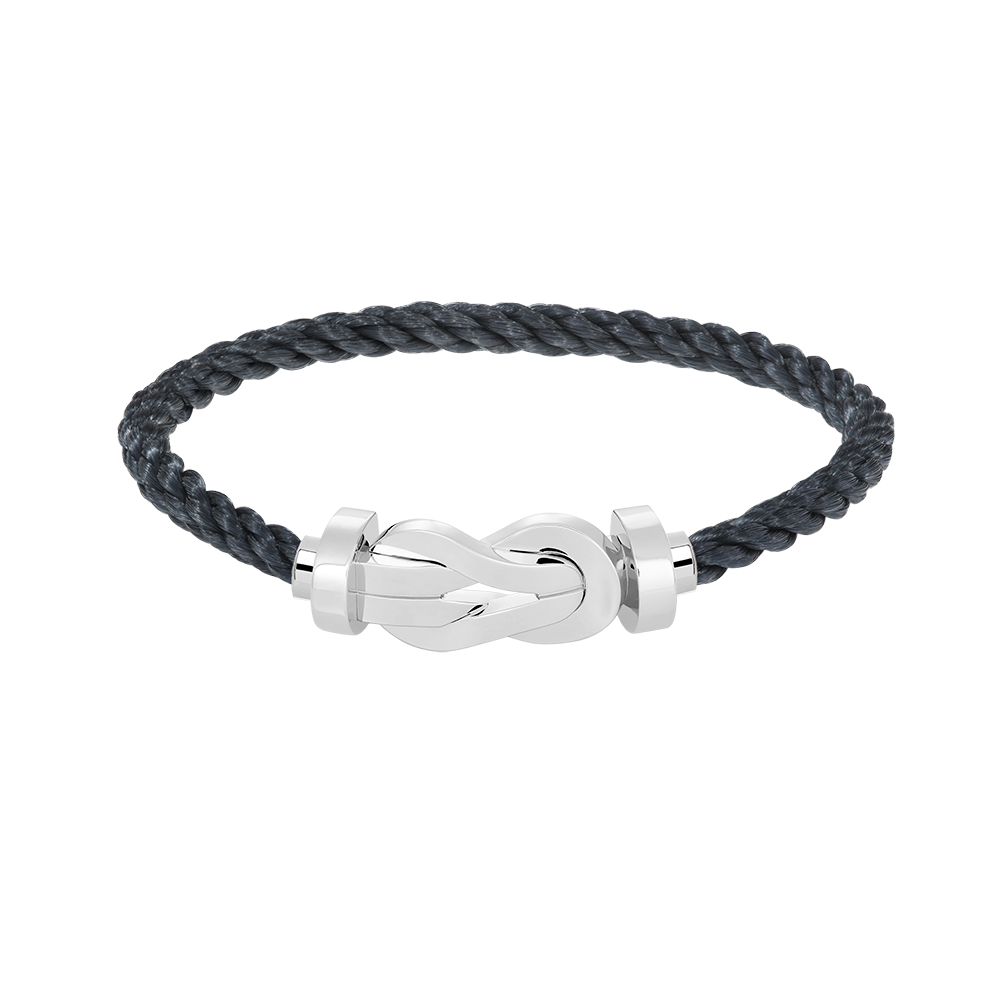 [⭐Renara]CHANCE LARGE 8 FIGURE BUCKLE NO DIAMOND BRACELET SILVER
