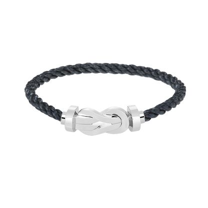 [⭐Renara]CHANCE LARGE 8 FIGURE BUCKLE NO DIAMOND BRACELET SILVER