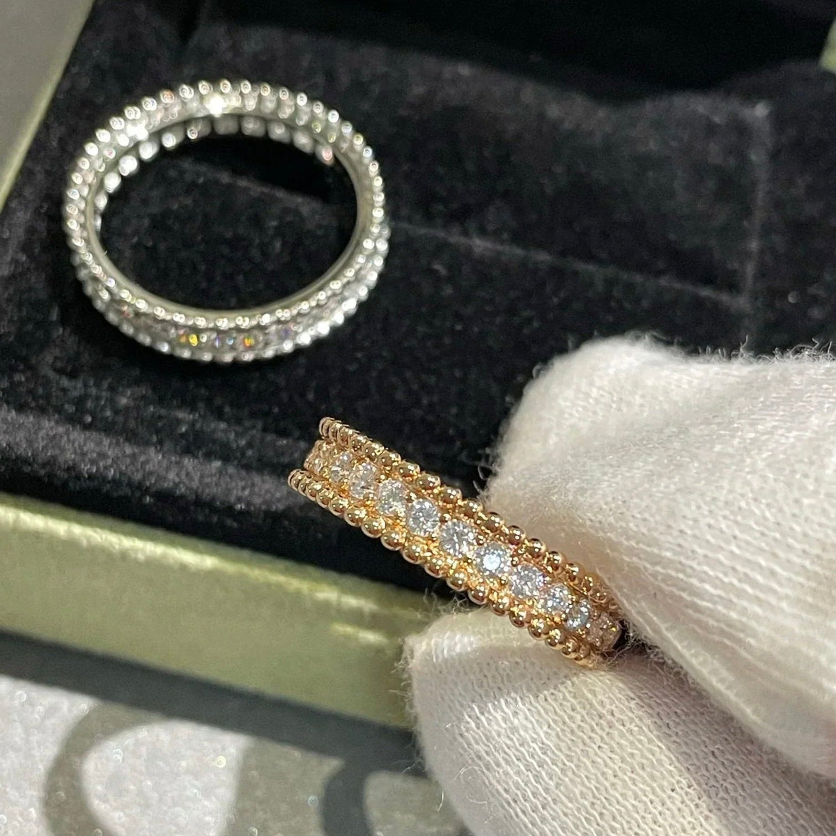 [⭐Renara]PERLEE DIAMOND ROSE GOLD RING