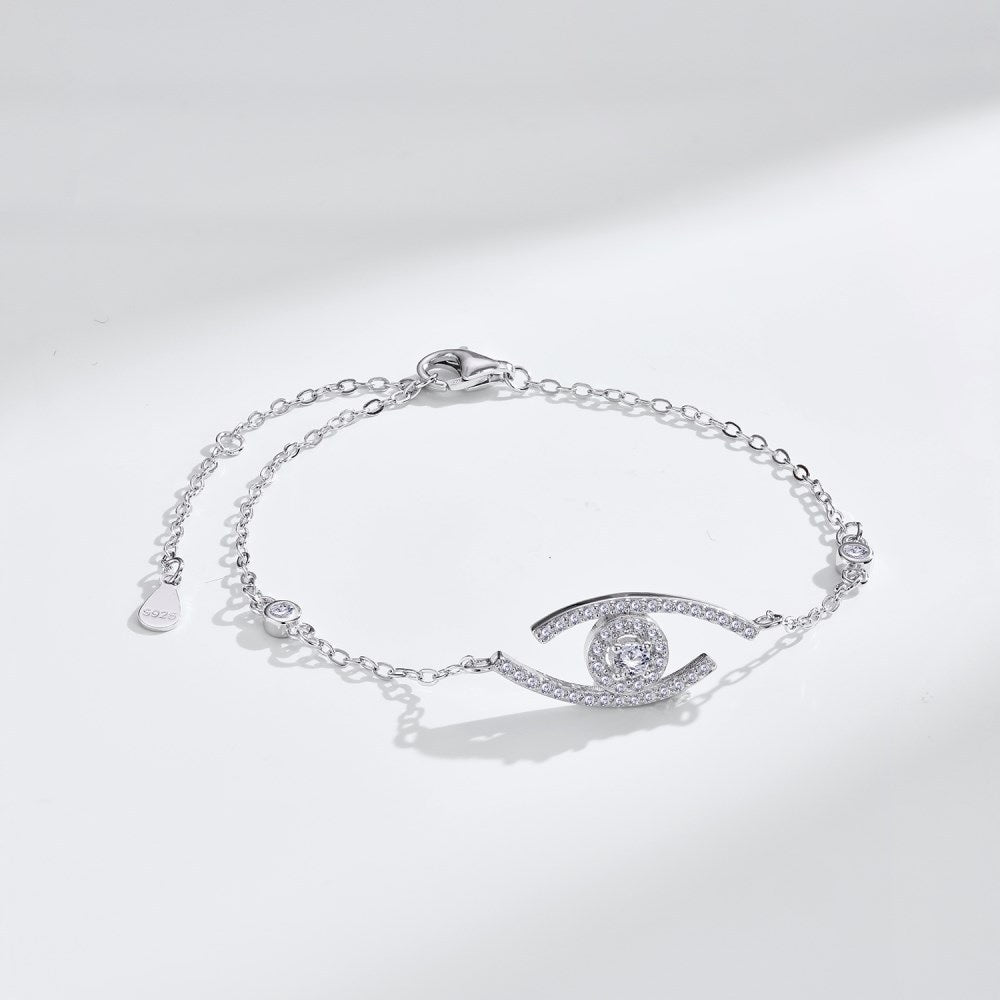 [⭐Renara]Demo Eye Pave-Set Diamond Bracelet