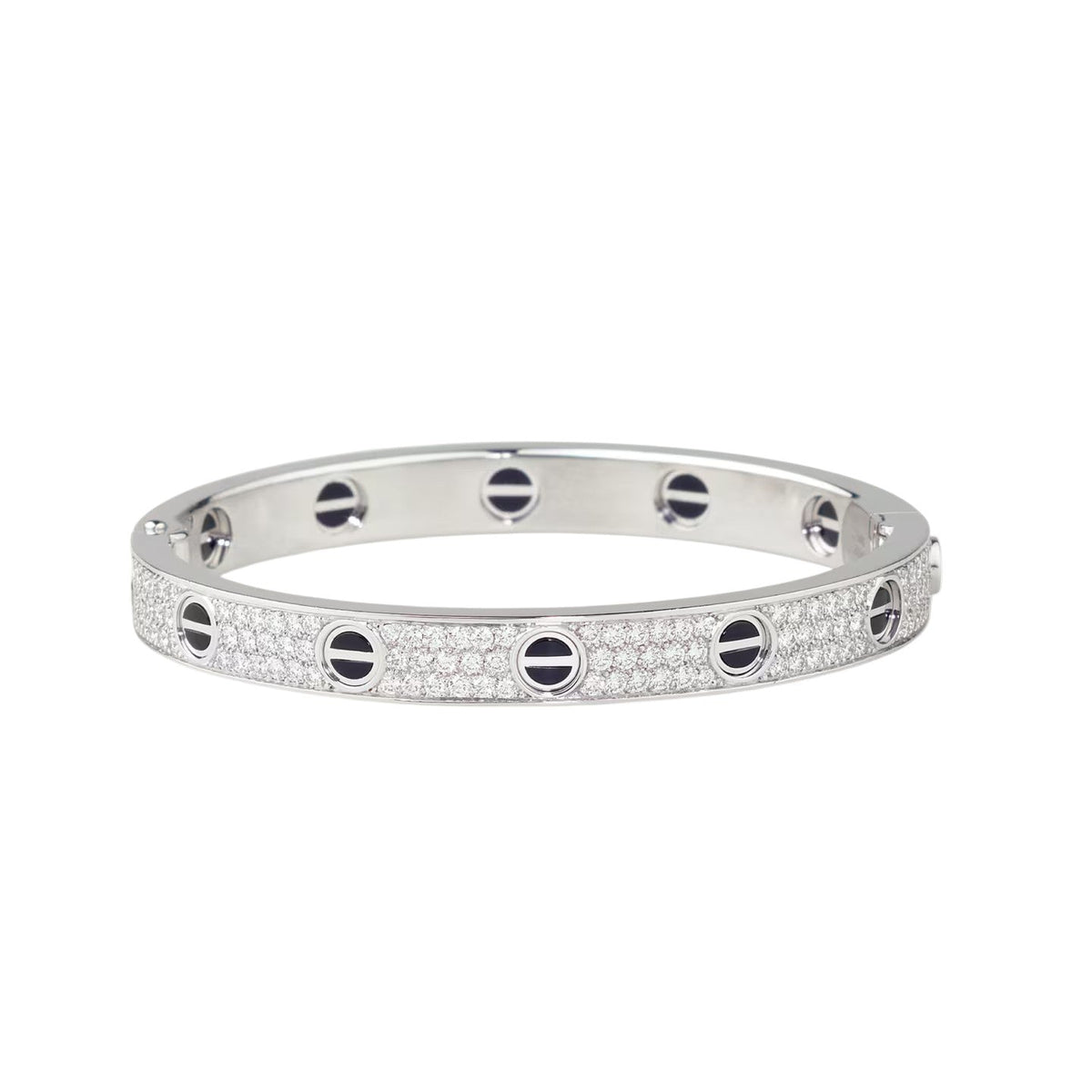 [⭐Renara]LOVE BRACELET 6.1MM DIAMOND-PAVED CERAMIC