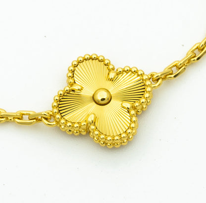 [⭐Renara] CLOVER 5 MOTIF LASER BRACELET COLLECTION