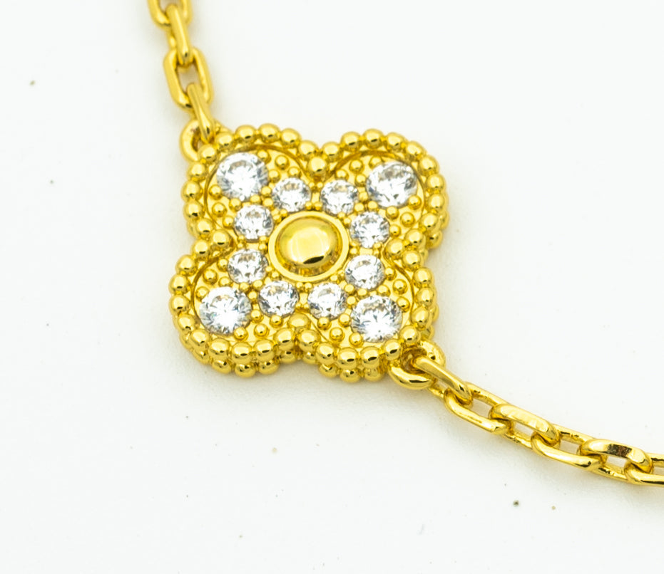 [⭐Renara] CLOVER 5 MOTIF LASER BRACELET COLLECTION