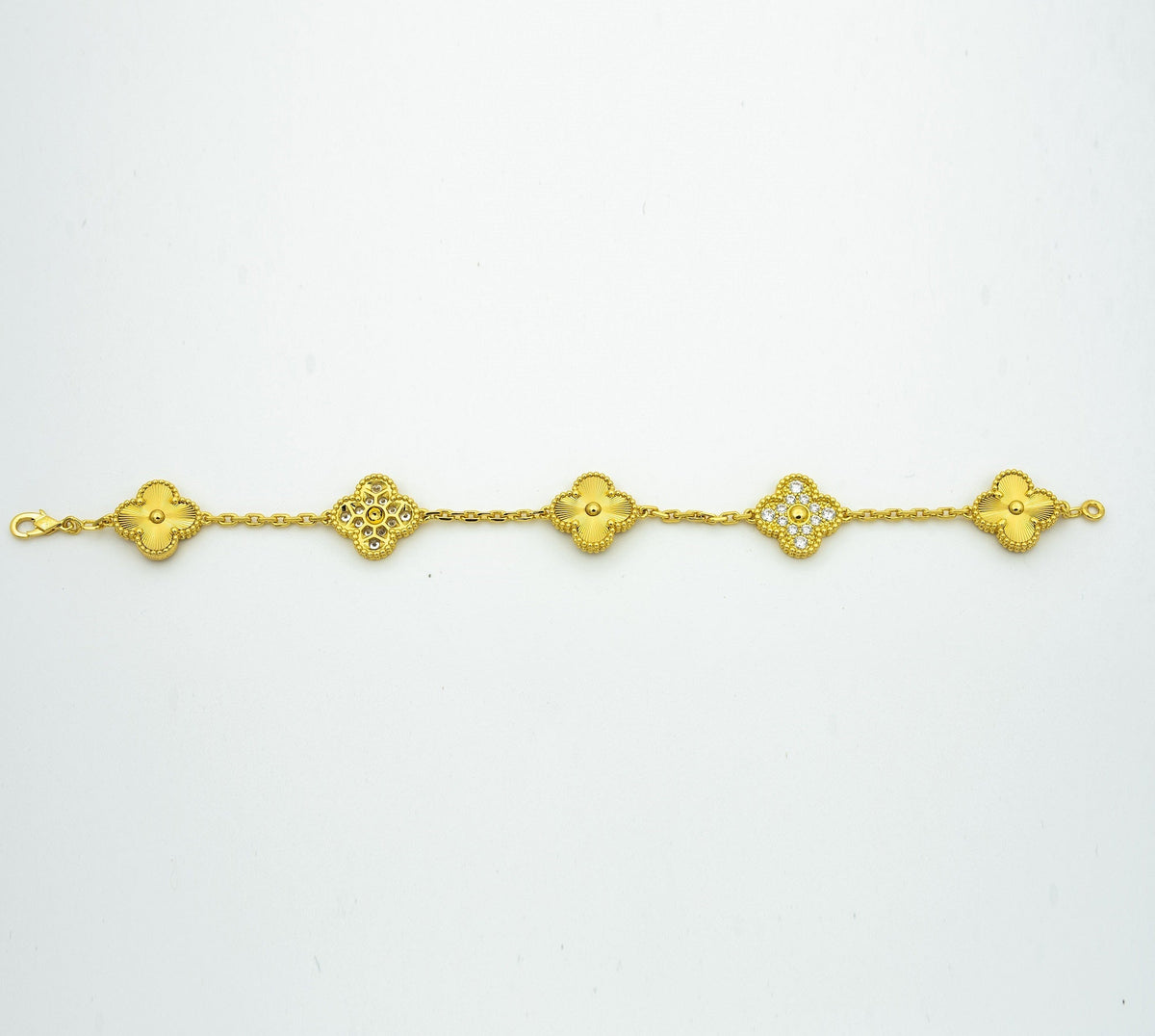 [⭐Renara] CLOVER 5 MOTIF LASER BRACELET COLLECTION