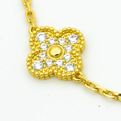[⭐Renara] CLOVER 5 MOTIF LASER BRACELET COLLECTION