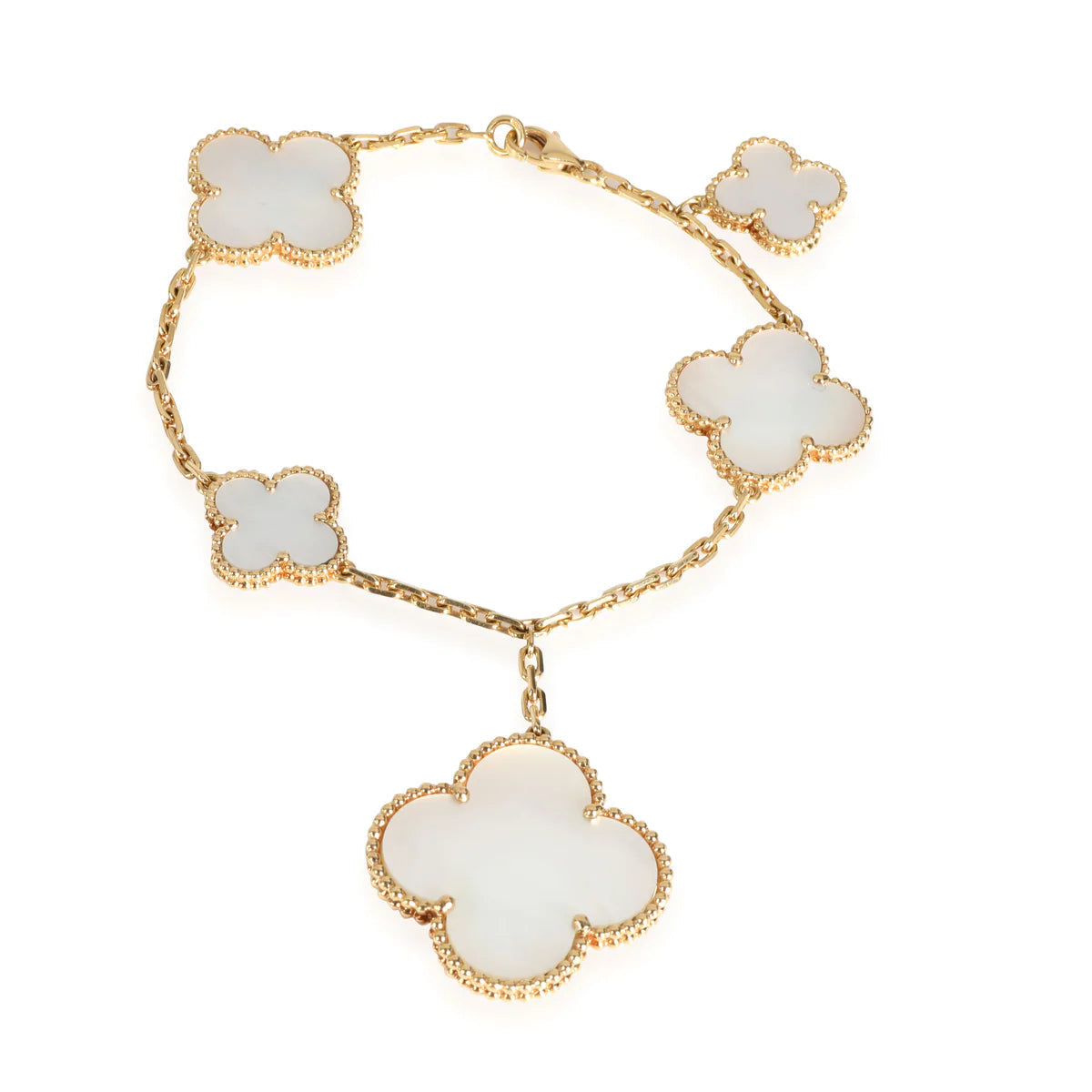 [⭐Renara]MAGIC CLOVER MOP GOLD BRACELET 5 MOTIFS