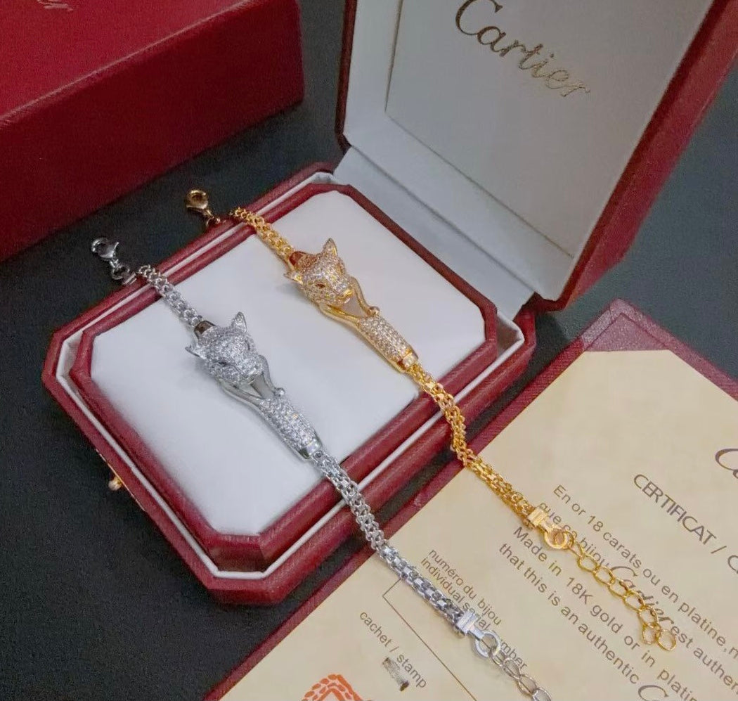 [⭐Renara Jewelry] PANTHERE  BRACELET DIAMONDS