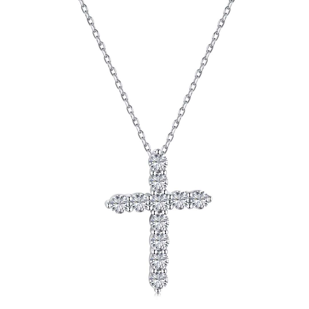 [Lucky Jewelry]Unique Cross Shape Necklace