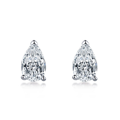 [Lucky Jewelry]Ornate Water Drop Shape Earrings