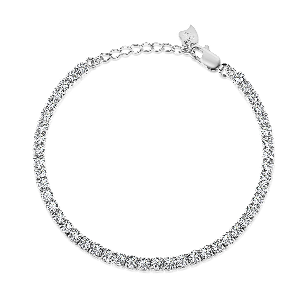 [Lucky Jewelry]Luckyling Round Cut Daily Bracelet