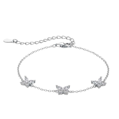 [Lucky Jewelry]Radiant Butterfly Shape Necklace