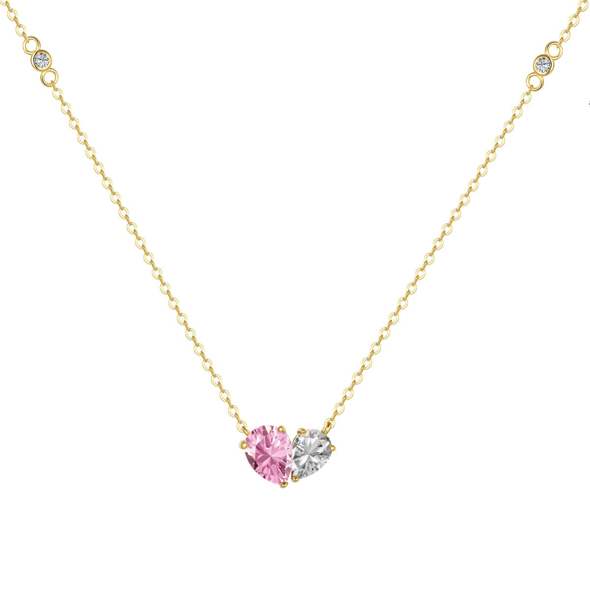 [Lucky Jewelry]Unique Heart Shape Necklace