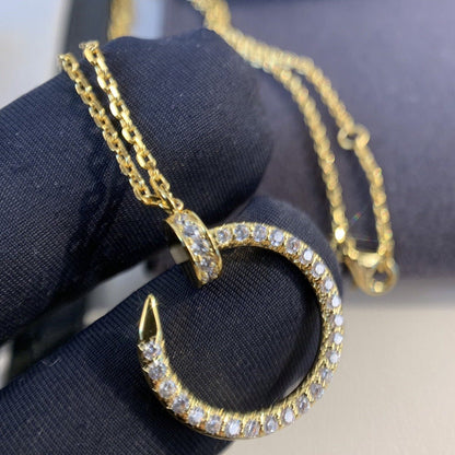 [⭐Renara]JUSTE NECKLACE GOLD DIAMONDS