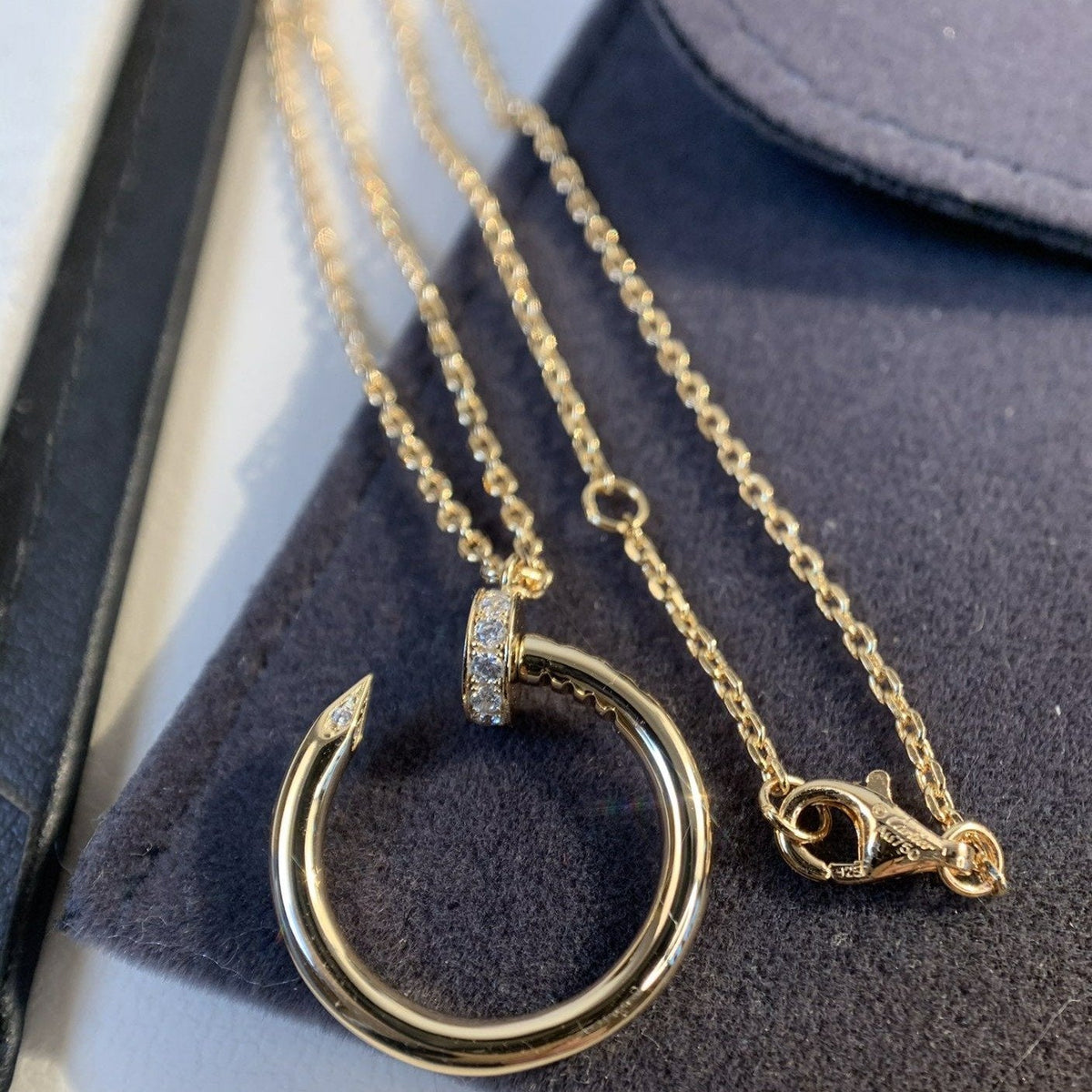 [⭐Renara]JUSTE NECKLACE PINK GOLD