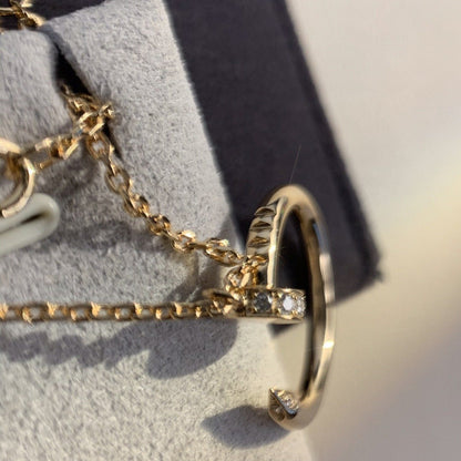 [⭐Renara]JUSTE NECKLACE PINK GOLD