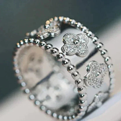 [⭐Renara]CLOVER KALEIDOSCOPE RING 10MM