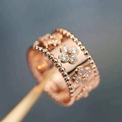 [⭐Renara]CLOVER KALEIDOSCOPE RING 10MM