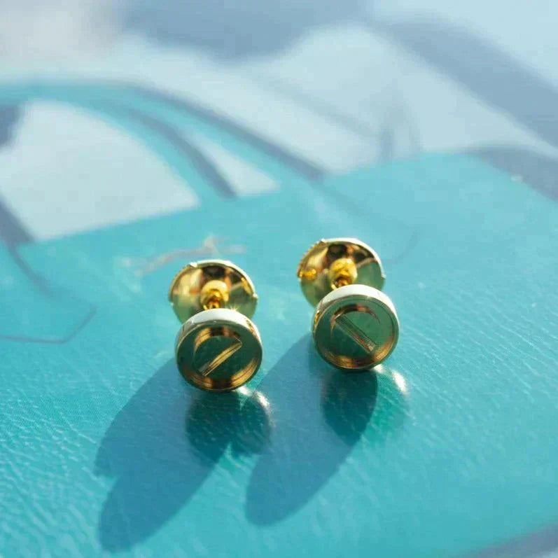 [⭐Renara]LOVE EARRINGS GOLD 10MM