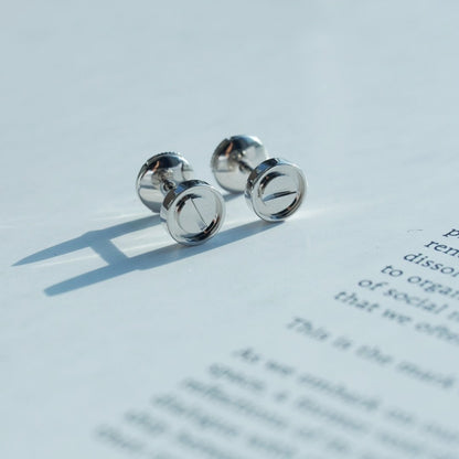 [⭐Renara]LOVE EARRINGS SILVER 10MM