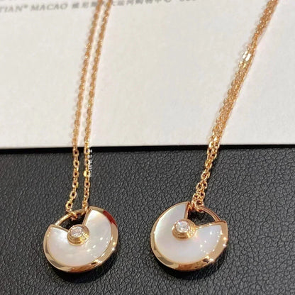[⭐Renara]AMULETTE ROSE GOLD MOP NECKLACE