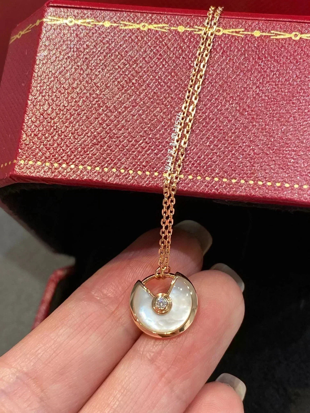 [⭐Renara]AMULETTE ROSE GOLD MOP NECKLACE
