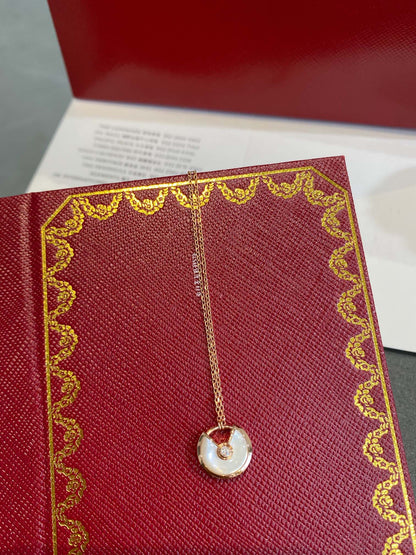 [⭐Renara]AMULETTE ROSE GOLD MOP NECKLACE