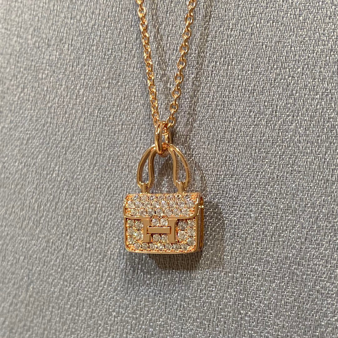 [⭐Renara]CONSTANCE PEDANT DIAMOND NECKLACE