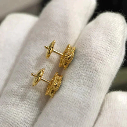 [⭐Renara]CLOVER MINI 9.5MM MALACHITE  EARRINGS