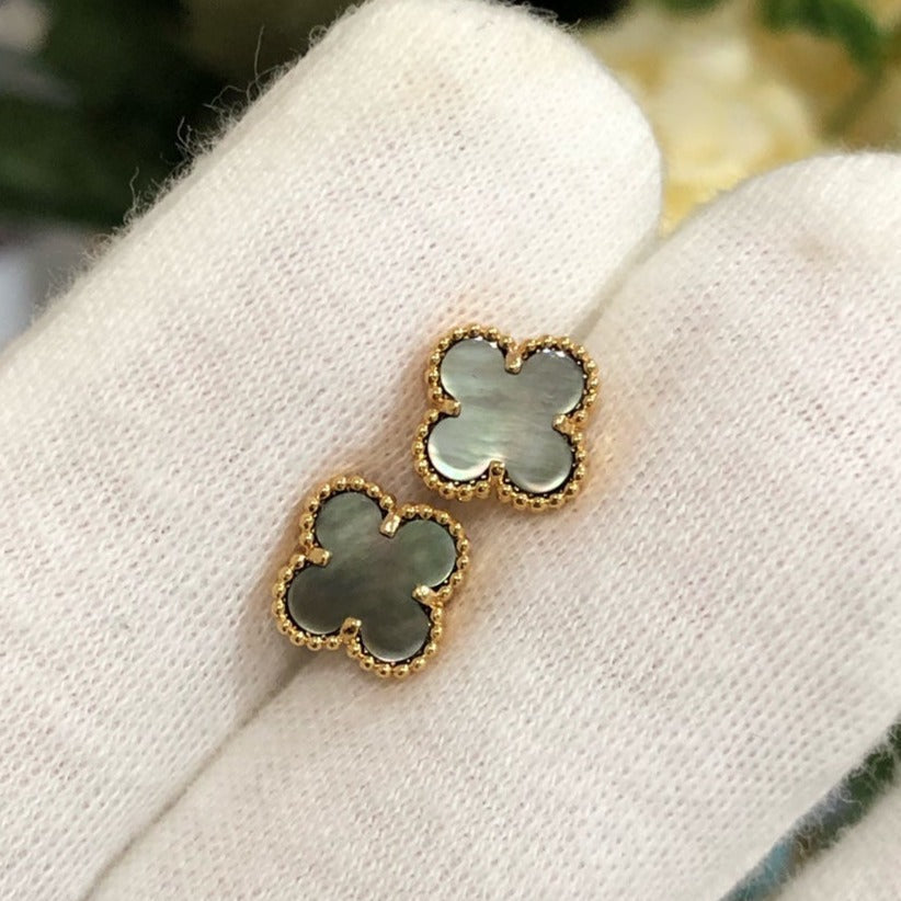 [⭐Renara]CLOVER MINI GOLD EARRINGS