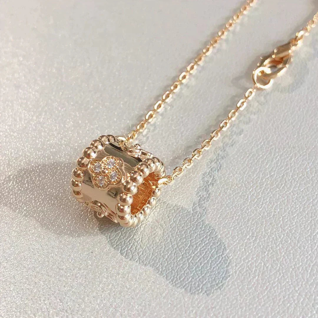 [⭐Renara]PERLEE PEDANT NECKLACE GOLD / ROSE GOLD
