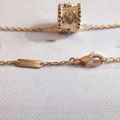 [⭐Renara]PERLEE PEDANT NECKLACE GOLD / ROSE GOLD