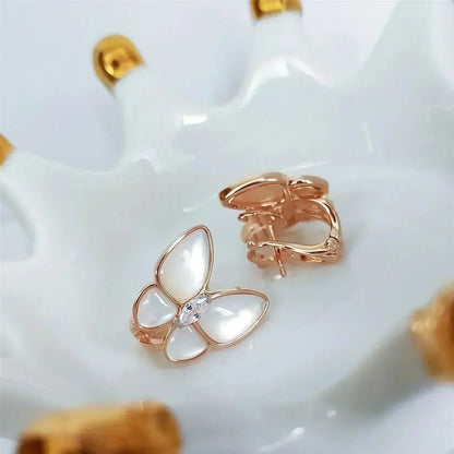 [⭐Renara]BUTTERFLY MOP DIAMOND EARRINGS