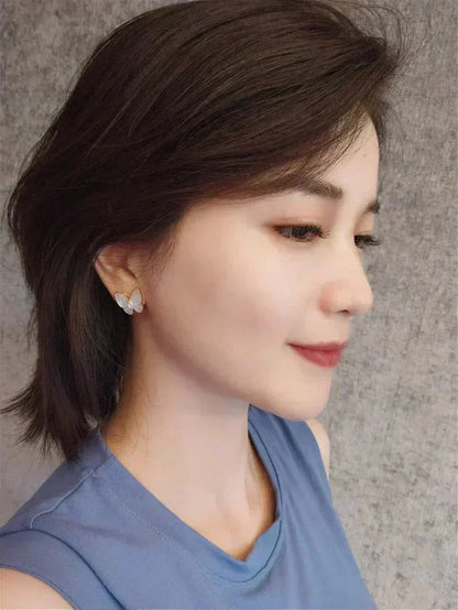 [⭐Renara]BUTTERFLY MOP DIAMOND EARRINGS