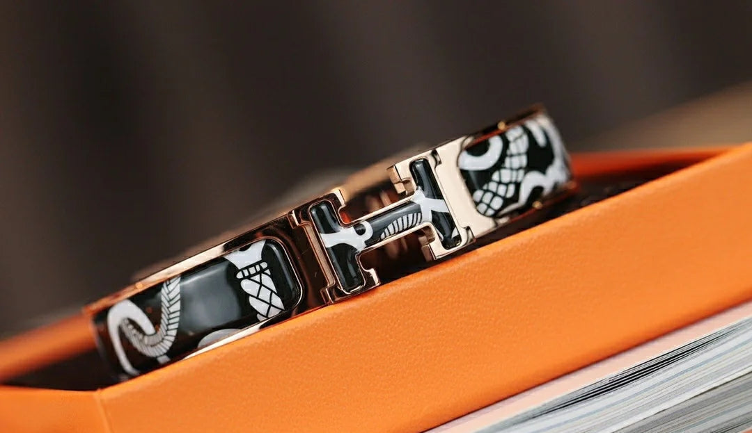 [⭐Renara]H TARTAN BRACELET 12MM