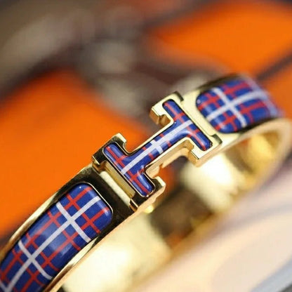 [⭐Renara]H TARTAN BRACELET 12MM