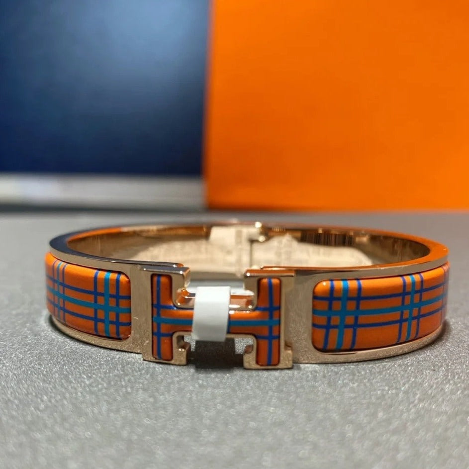 [⭐Renara]H TARTAN BRACELET 12MM