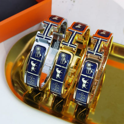 [⭐Renara]H COUVERTURES DARK BLUE BRACELET