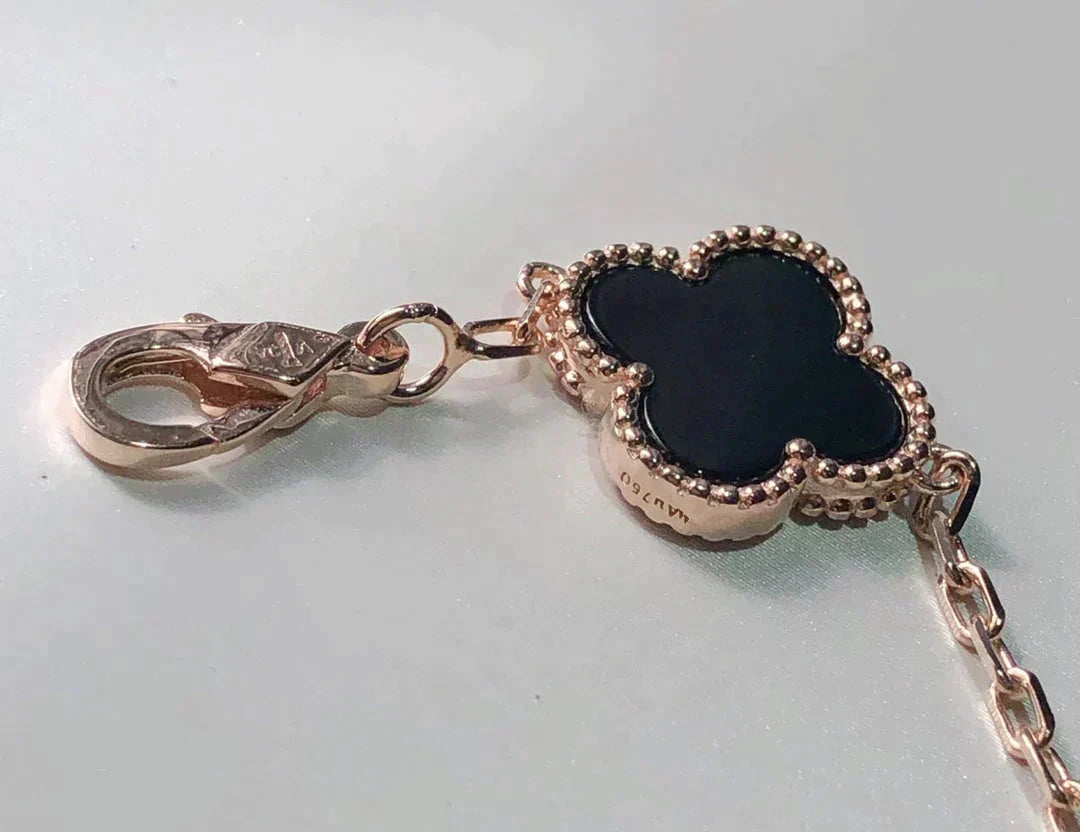 [⭐Renara]CLOVER 5 MOTIFS MULTICOLOR BRACELET